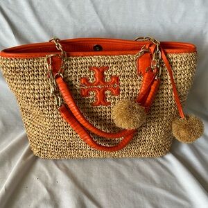 Woven Tori Burch Bag
